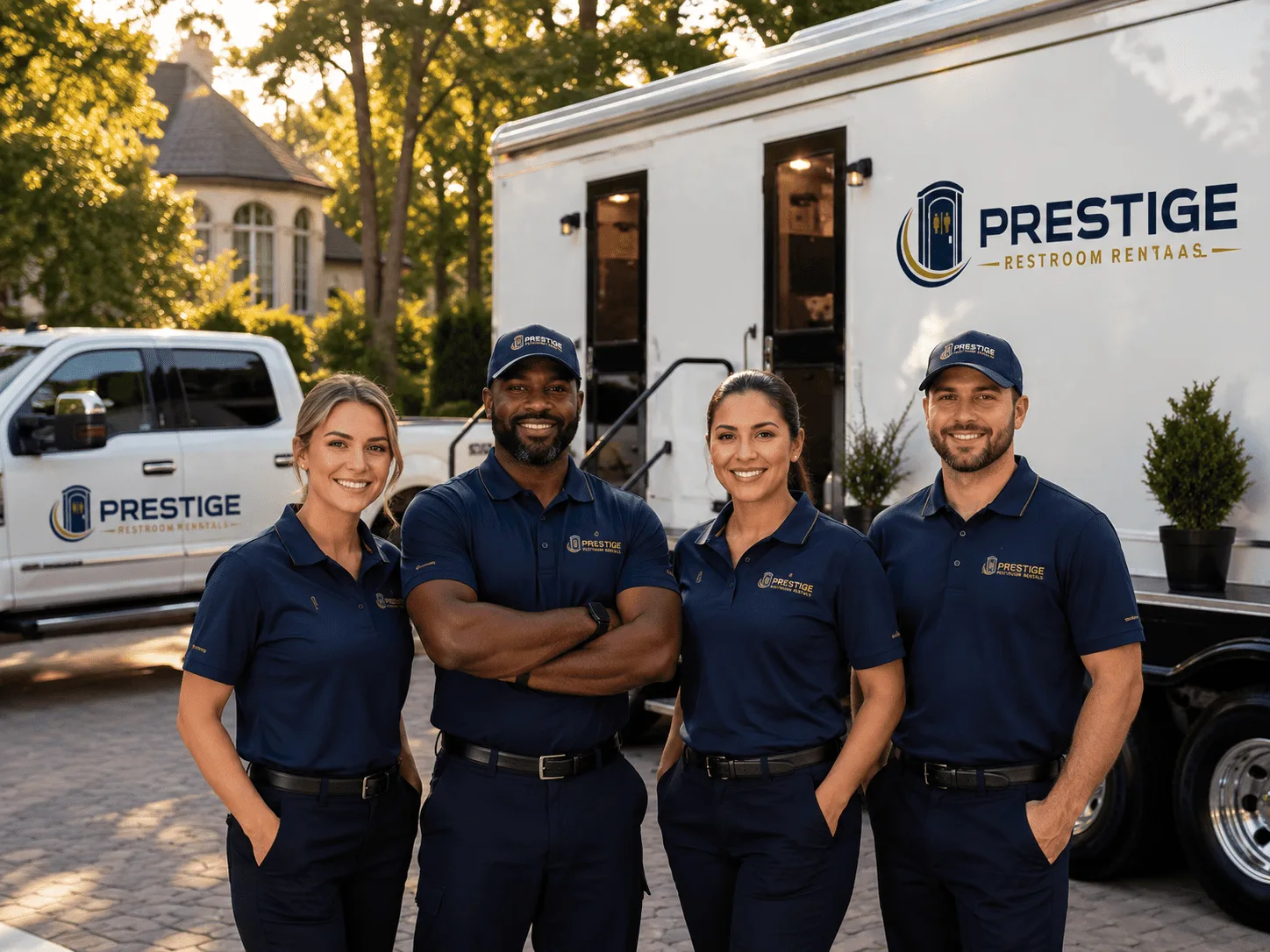 Trusted Luxury Portable Restrooms company in Custer, WA